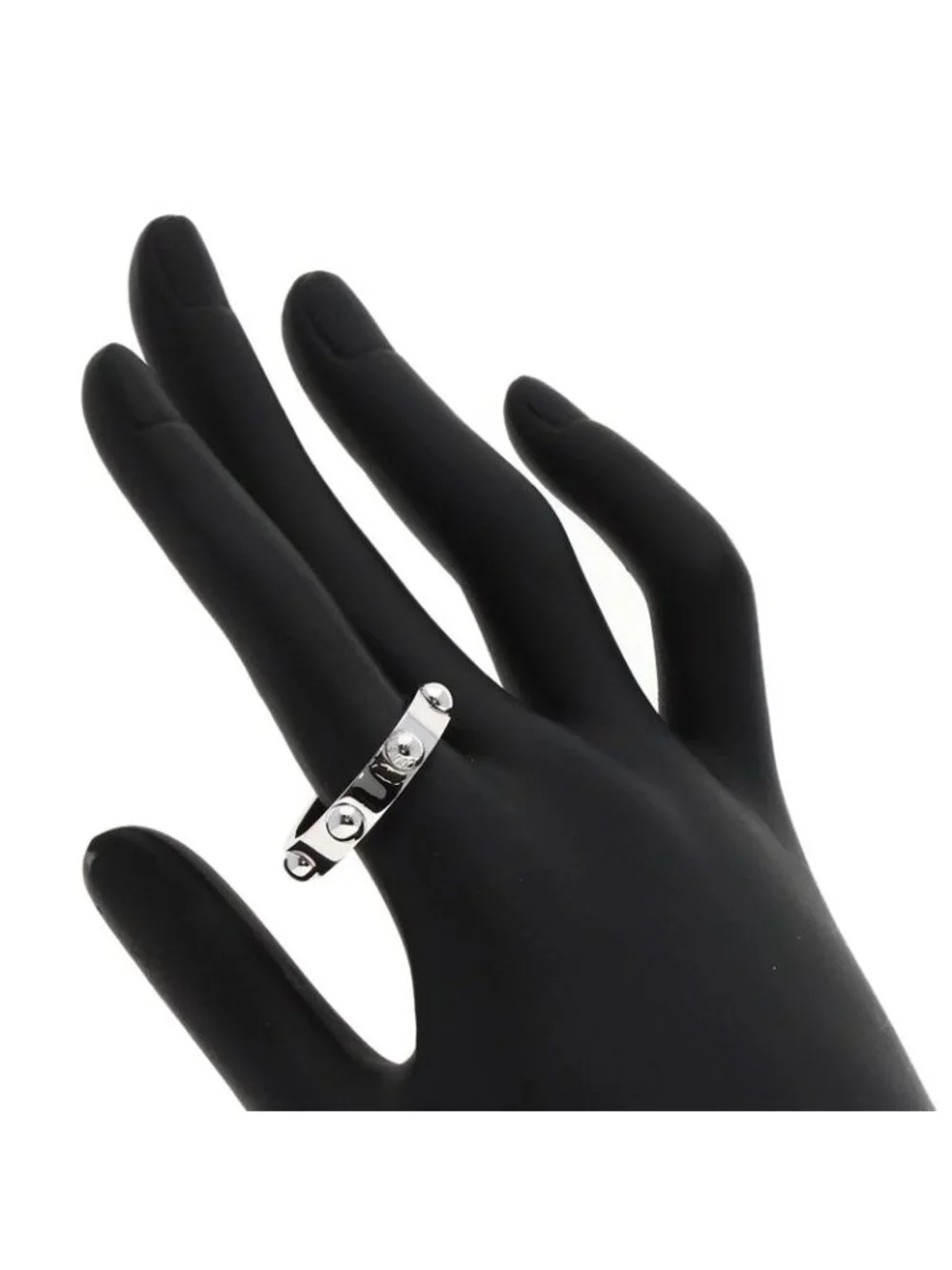 Louis Vuitton Empreinte 60 Ring 18K White Gold - Picture 6 of 10